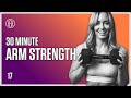 30 MIN Arm Strength Workout // HR12WEEK EXPRESS : Day 17