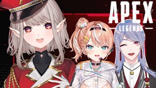【APEX】昼からフルパでapex！！！？w/弦月くん、りかしぃちゃん【にじさんじ/える】