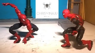spiderman(s) stop motion video