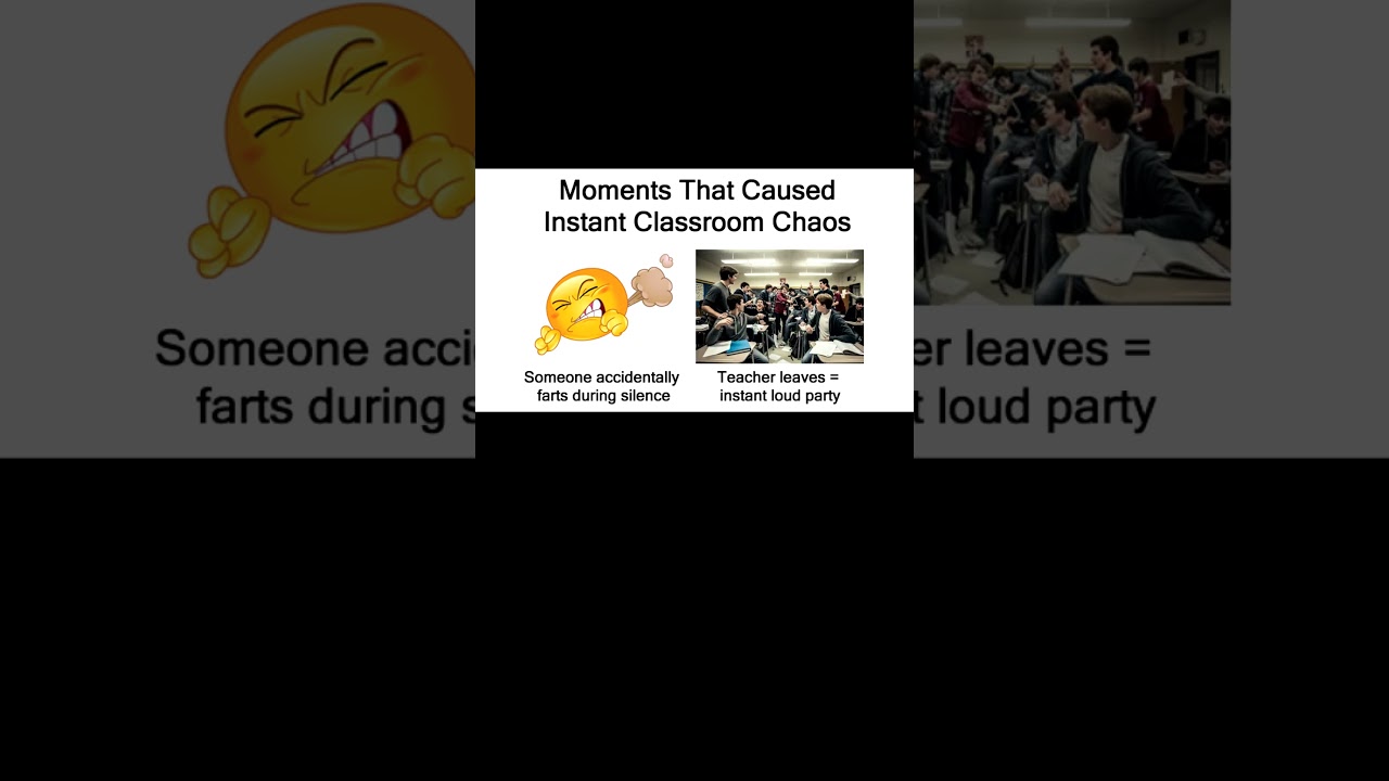 Moments That Caused Instant Classroom Chaos Starter Pack