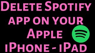 How to Delete Spotify App on Your iPhone and iPad [Complete Re-install Guide]