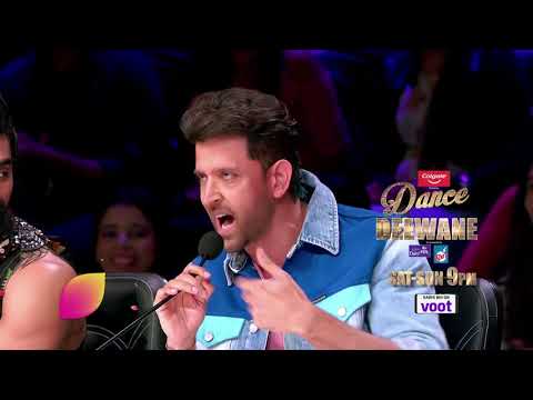 Dance Deewane - Hrithik Special; Sat-Sun at 9 PM