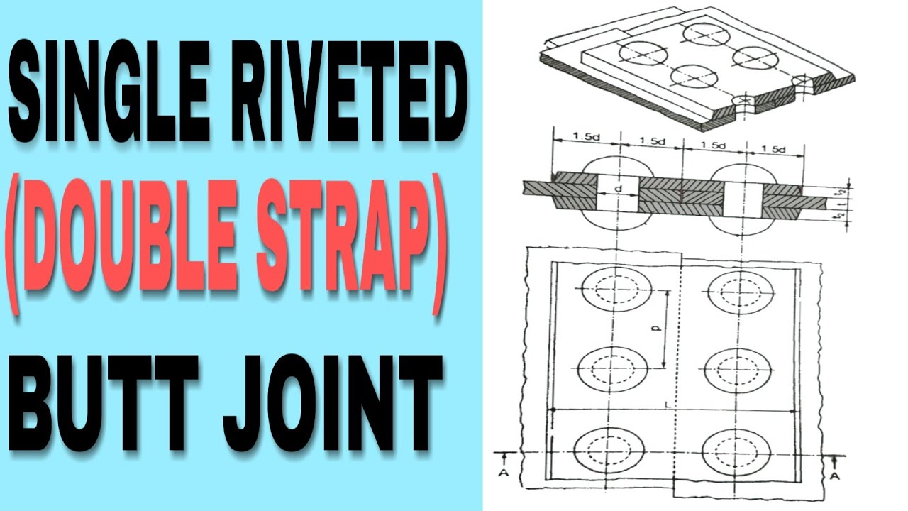 BUTT JOINT - Single Riveted (Double Strap) By Surender Sharma