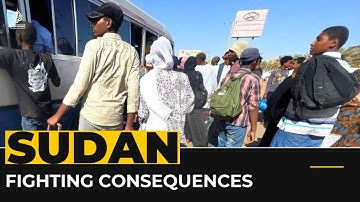 Thousands flee Sudan to seek refuge in neighbouring Chad