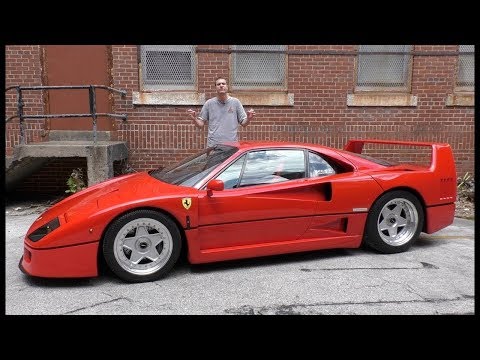 Видео: Вот почему Ferrari F40 стоит $1 300 000