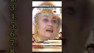 Billboard Year-End Hot 100 Singles of 1975 🎶✨ #1970s #music #70smusic #nostalgia #classichits