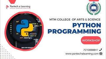Python Programming | MTM COLLEGE OF ARTS SCIENCE AND COMMERCE | Pantech eLearning