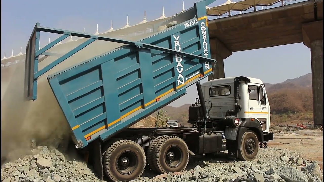 TATA 2518 Mining Rock Tipper Body Mfg By SHREE KANAIYA DUMPER TATA 2518 Mining Rock Tipper Body Mfg By SHREE KANAIYA DUMPER