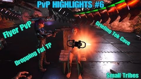 ARK PS4 PvP Small Tribes | Flyer PvP & Dropping TP & Griefing Tek Cave | Ark Official PvP
