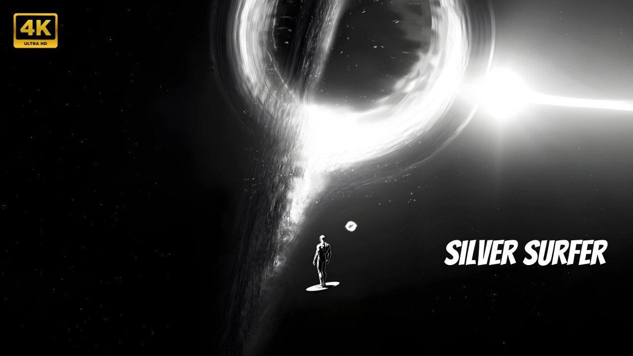 Silver Surfer Cosmic Void 4k Live Wallpaper Must for Oled