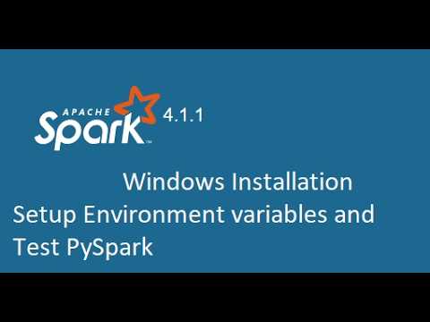 Step 06 Setup Environment Variables and Test PySpark