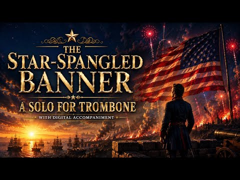 Star Spangled Banner for Solo Trombone with Digital Accompaniment
