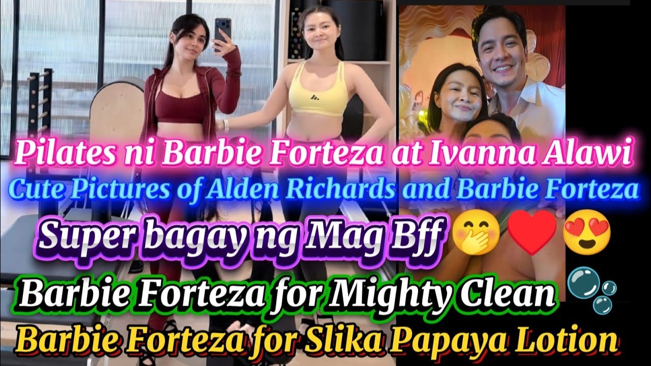 Super Cute pictures ni Alden Richards at Barbie Forteza 😍♥️ Super Bagay ng mag BFF 💓❤️😍