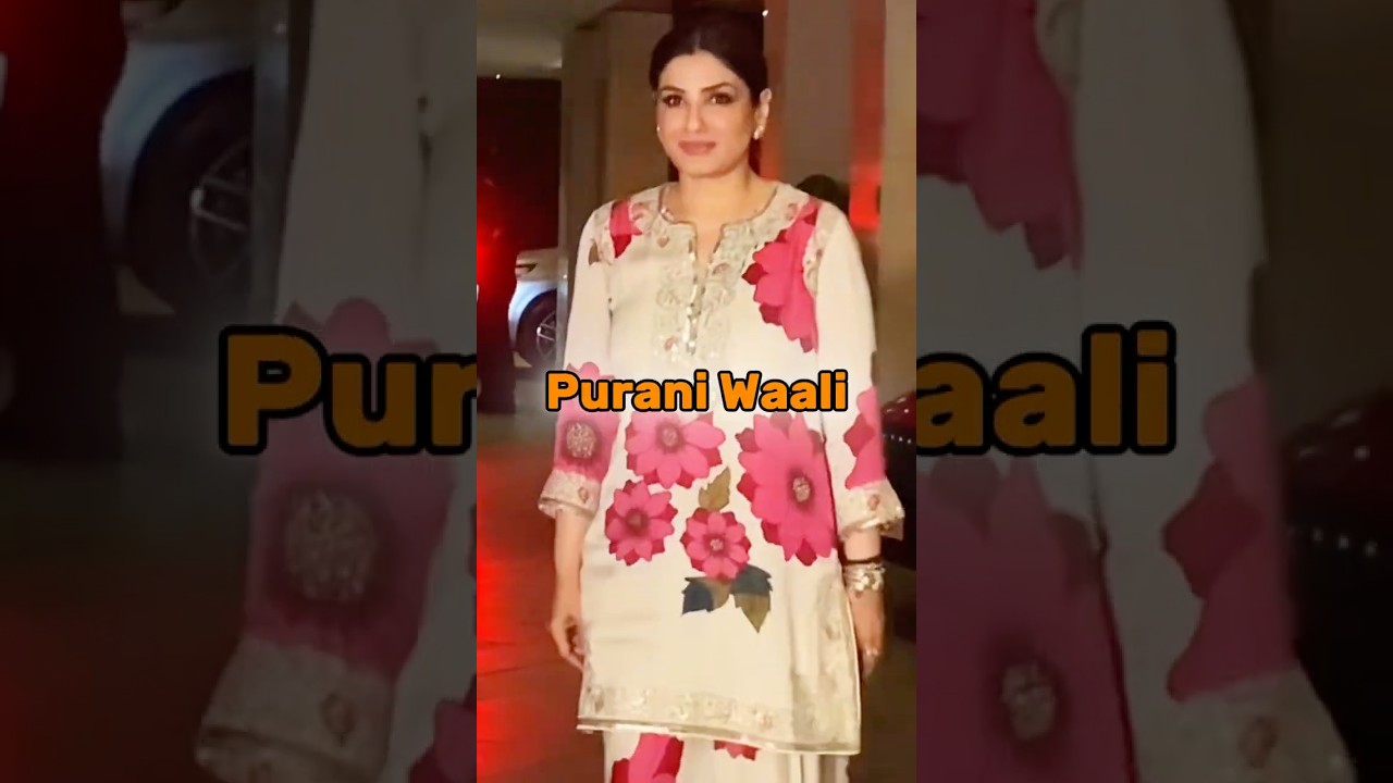 Raveena Tandon Luxury and Trendy Dress Price 