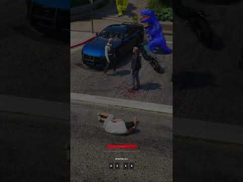 Angering A French Dinosaur In GTA 5 RP 