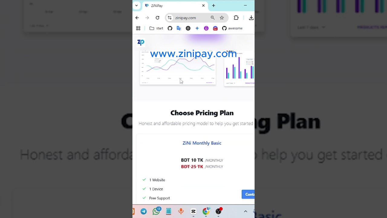 How to Add Auto Payment Gateway in Your Website with ZiNi Pay Gateway Step 1