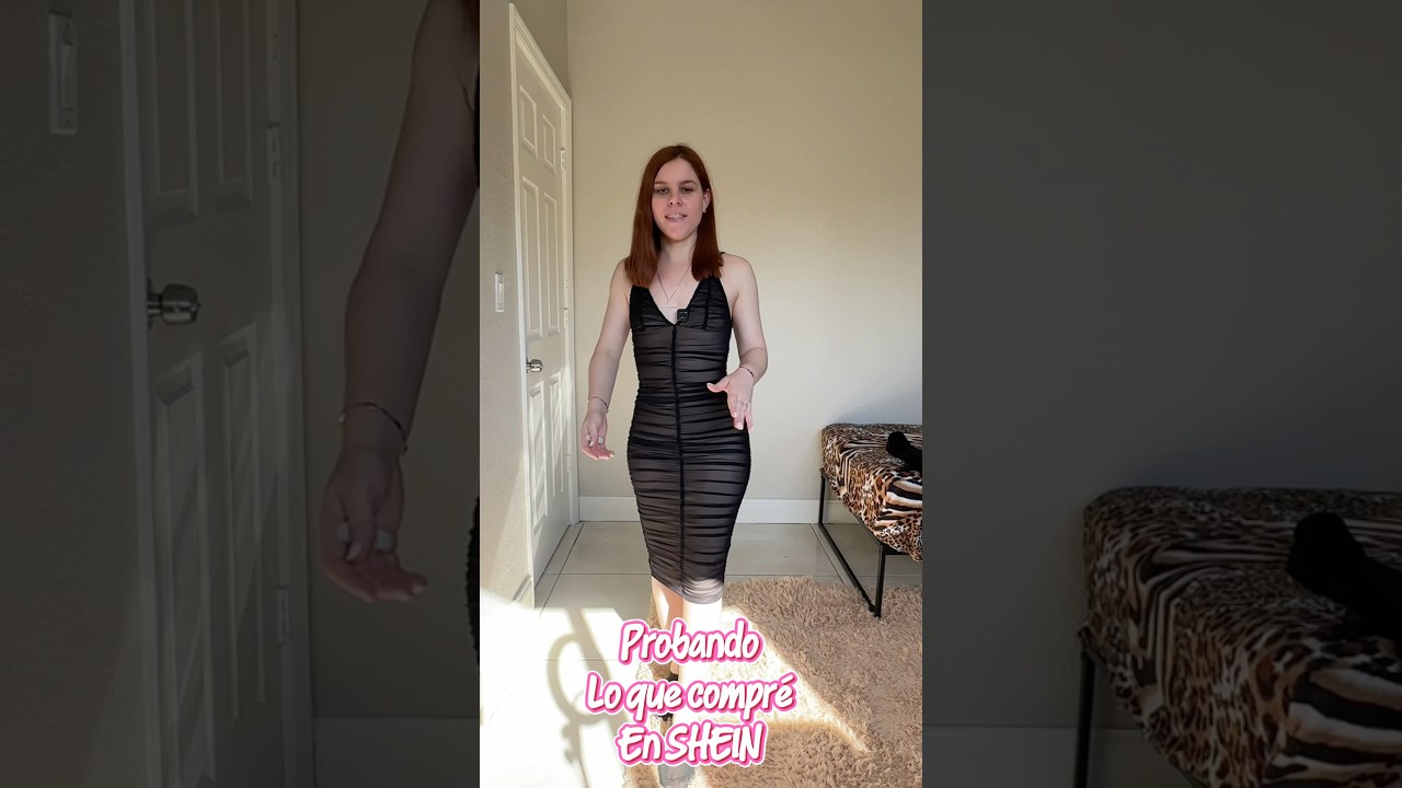 Probándome todo lo que compré en SHEIN 