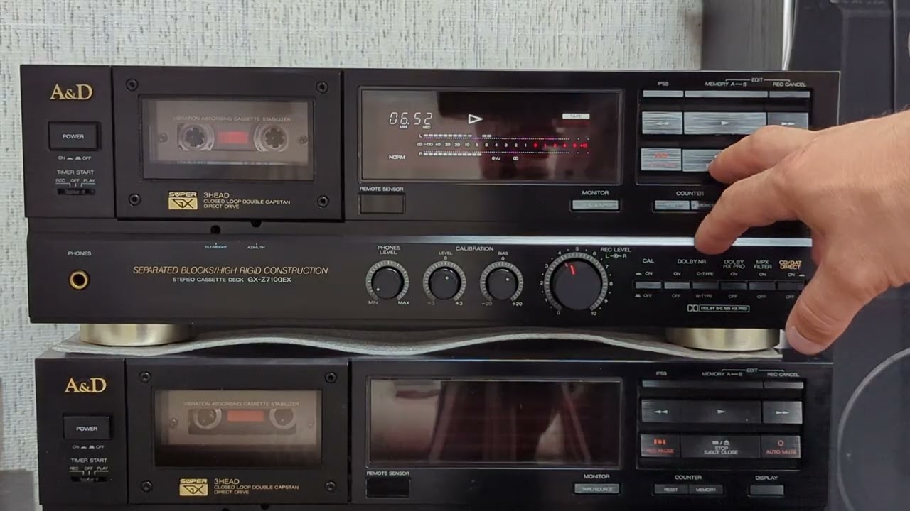 A&D GX-Z7100EX from Moscow - YouTube