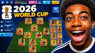 I Made A BROKEN World Cup Team In DLS 26...