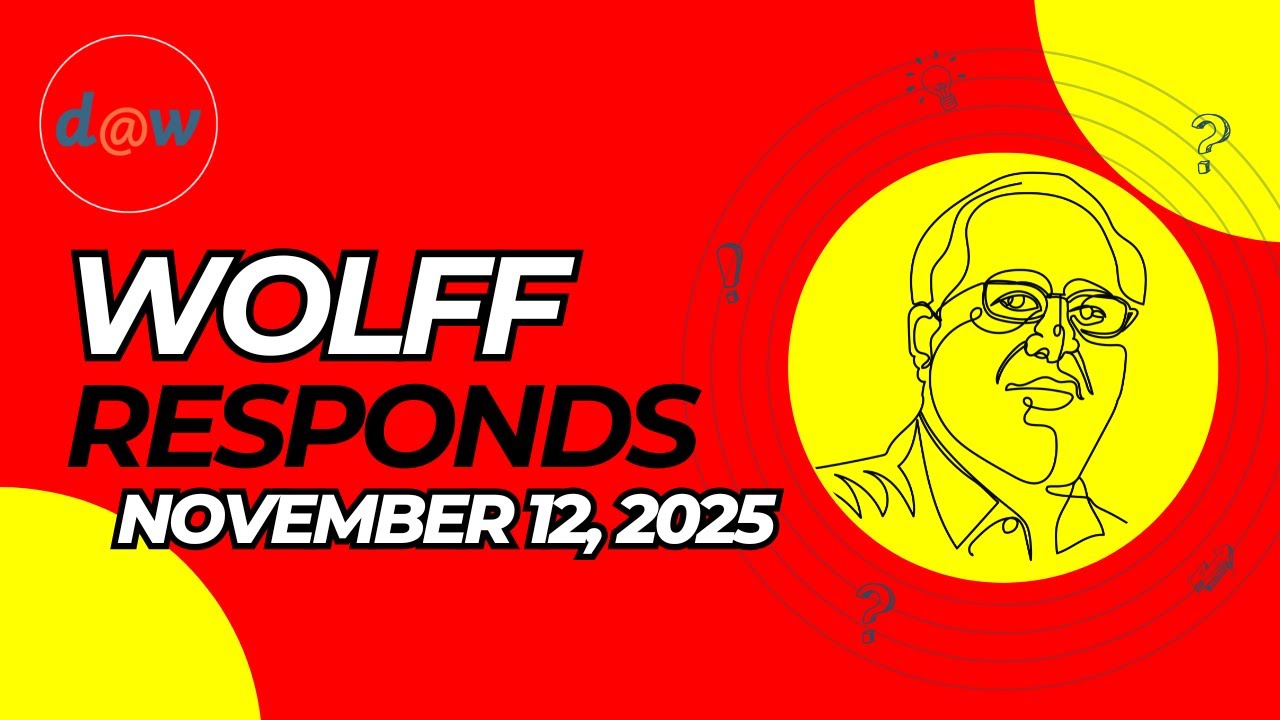 Вольф отвечает: «Остановка работы правительства: реальная история... Продолжение» от 12 ноября 20...