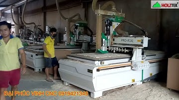 Dàn Máy Cnc Trung Tâm Router Nesting Holztek tại Tp Hcm