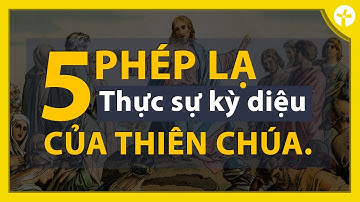 5 Phép lạ thật diệu kì của Thiên Chúa, khiến ai cũng phải ngỡ ngàng trước quyền năng của Ngài