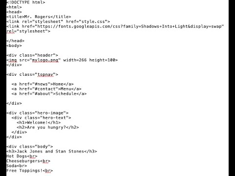 Adding Photos to HTML and CSS - YouTube