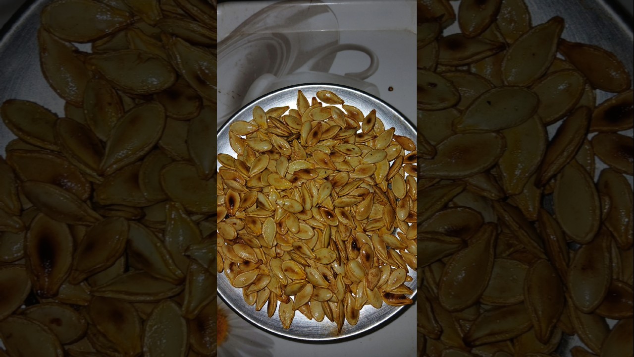 ✨️Pumpkin seeds Fry / Healthy & Tasty Roasted Seeds Recipe 😋 