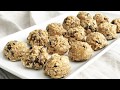 Peanut Butter Chocolate Chip Protein Balls Recipe - Home & Kind