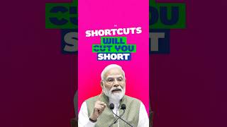 A message to the youth from PM Modi on taking shortcuts, reading, and much more!