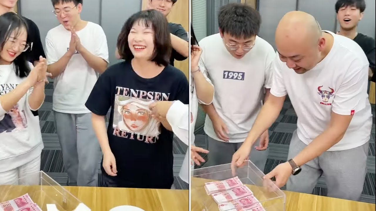 Испытание на взлом замков скупого босса!  Давайте посмотрим, кто же счастливчик?