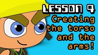 CRASH COURSE SPINE! Lesson 4: Rigging, Part 2. Creating the torso and the arms.