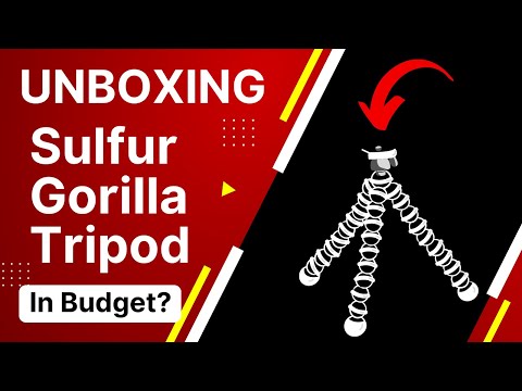 Gorilla Tripod Unboxing | Affordable Tripod  | Mini Gorilla Tripod Unboxing | By Krishna Sonavane 🔥🔥