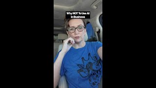Why Im NOT Using AI #shorts @TaraWagner