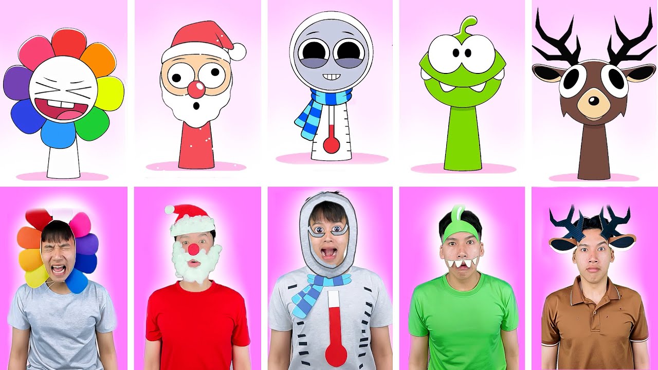 Sprunki OC MERCURY in Real Life 