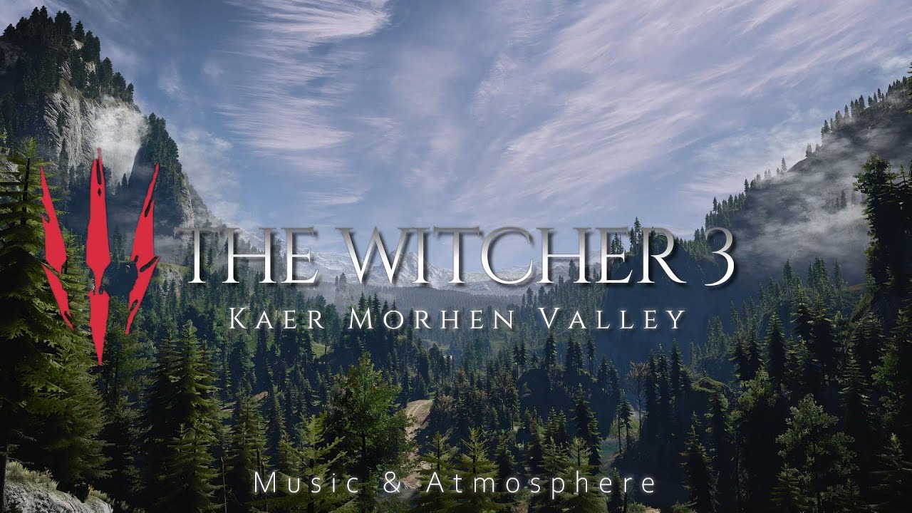 THE WITCHER 3 - Kaer Morhen Valley | Relaxing Music Atmosphere