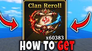 BEST METHOD to FARM CLAN REROLL in SAILOR PIECE FULL GUIDE LOCATION Roblox