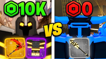 PAY TO WIN VS FREE TO PLAY Race #3 In Dungeon Quest!