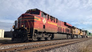 Railfanning (01/17/21): NS 8114 Leading UP ZAILC through Grand Prairie, TX