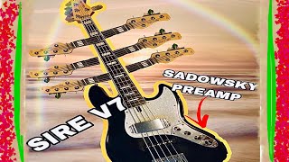 Sire V7 w/ Sadowsky Preamp OnBoard!! Sound Test