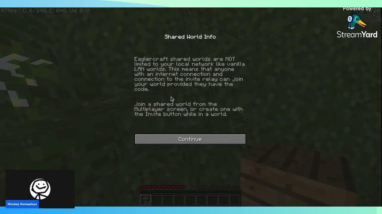 Playing A Web Based Minecraft