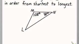Inequalities in a Triangle 1