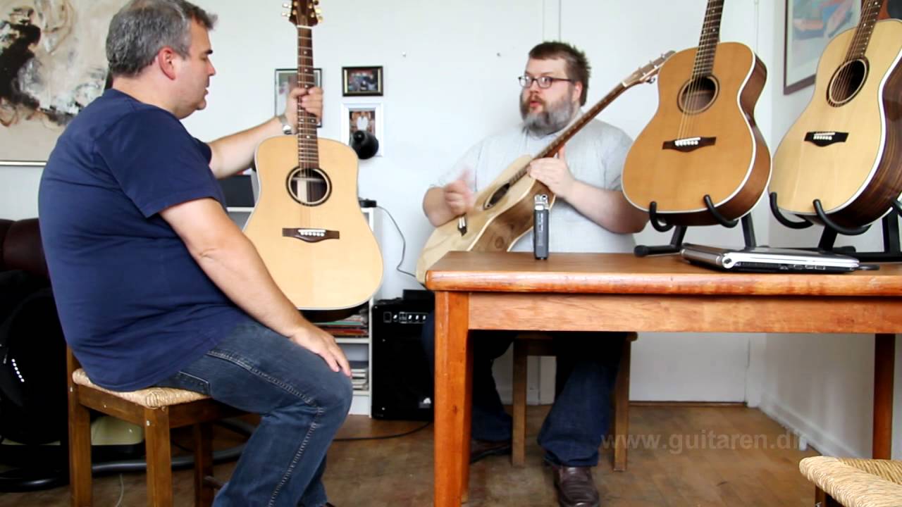 Guitarbygger Claus Boisen fra greenriver.eu besøger guitaren.dk - del 3