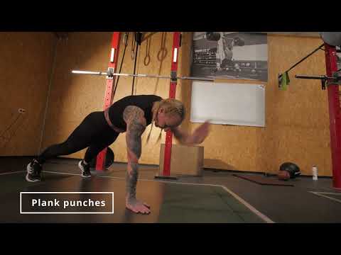 71 Plank punches