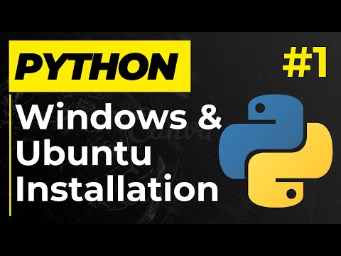 How to install Python on Windows & Ubuntu - Learn Python Series 01