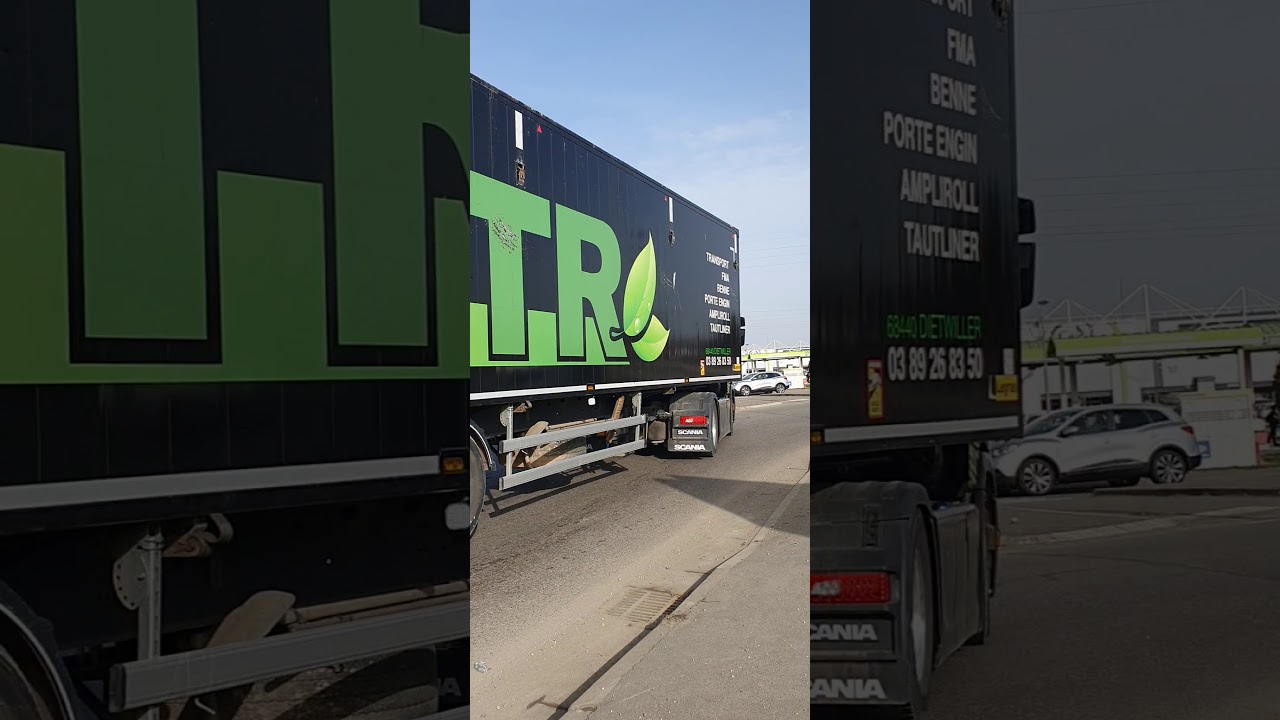 Transport Roelinger Scania R500 + Transport CH Logistics Renault T + Transport Fuchs Daf XF 460