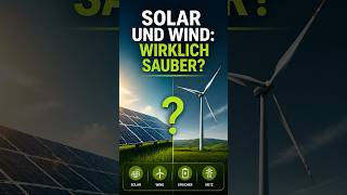 Solar und Wind: wirklich sauber? #energieberater #deutschland