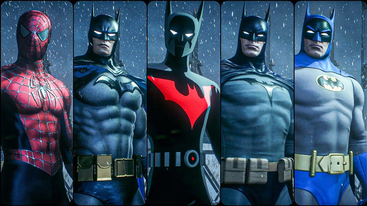 New Weekly Batman Arkham Knights Mod Suit Ups Full Showcase