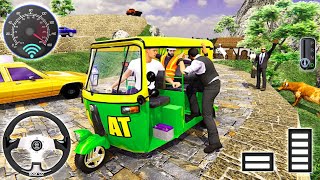Uphill Tuk Tuk Driving Rikshaw 2021 Gameplay | Offroad Tuk Tuk Drive – Android Gameplay screenshot 5