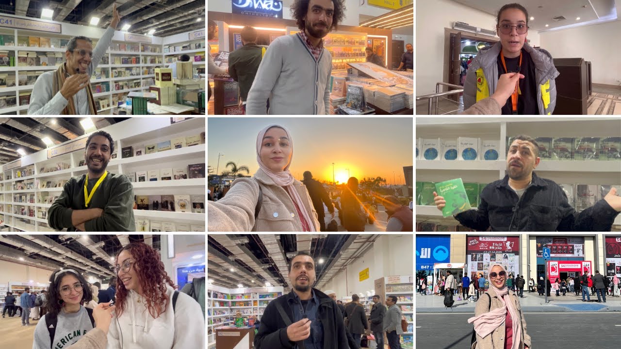 ڤلوج أول يوم معرض الكتاب ٢٠٢٣: جولات ولقاءات وترشيحات